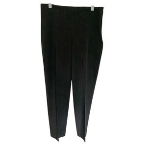 Talbots Side Zip Dress Pants Career Business Casual Heritage Gray Slacks SZ 4p‎